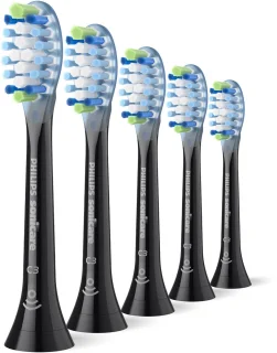 Philips Sonicare Premium Plaque Defence C3 Opzetborstels Zwart HX9045/88 - 5 stuks