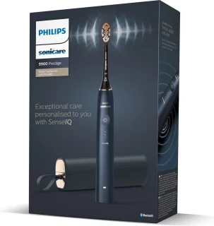 Philips Sonicare Prestige DiamondClean 9900 HX9992/12 elektrische tandenborstel donkerblauw
