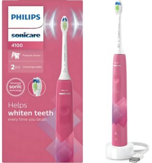 Philips Sonicare ProtectiveClean 4100 — eenvoudige, professionele reiniging in het roze
