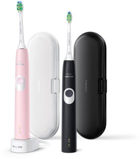 Philips Sonicare ProtectiveClean 4300 HX6800/35 elektrische tandenborstel roze zwart