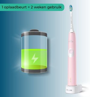 Philips Sonicare ProtectiveClean 4300 HX6806/04 Roze