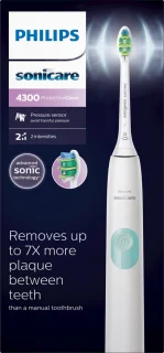 Philips Sonicare ProtectiveClean 4300 HX6807/63 elektrische tandenborstel wit