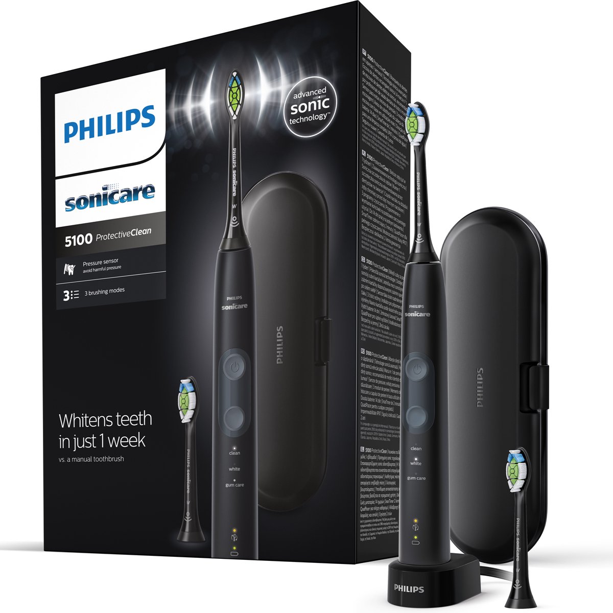 Wat vinden we goed aan de Philips Sonicare ProtectiveClean 5100 HX6850/47 Elektrische tandenborstel