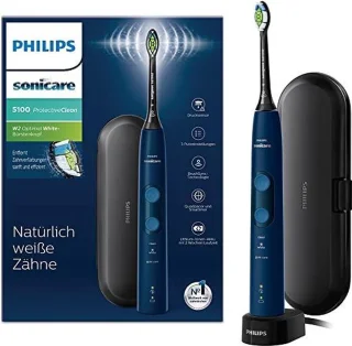 Philips Sonicare ProtectiveClean 5100 HX6851/53 elektrische tandenborstel Blauw