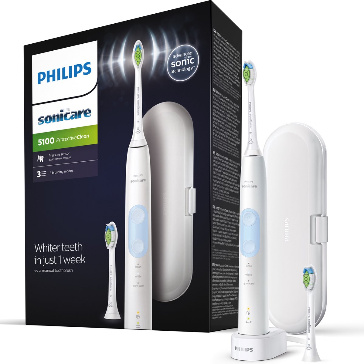 Wat vinden we goed aan de Philips Sonicare ProtectiveClean 5100 HX6859/29 elektrische tandenborstel