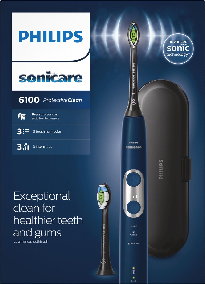 Philips Sonicare ProtectiveClean 6100 HX6871/47 elektrische tandenborstel