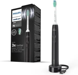 Philips Sonicare Series 3100 Elektrische Tandenborstel Zwart HX3671/14