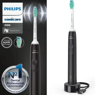 Philips Sonicare Series 3100 Elektrische Tandenborstel Zwart HX3671/14