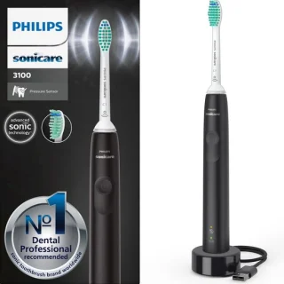 Philips Sonicare Series 3100 Elektrische Tandenborstel Zwart HX3671/14
