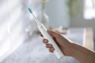 Philips Sonicare Series 3100 HX3671/13 elektrische tandenborstel wit