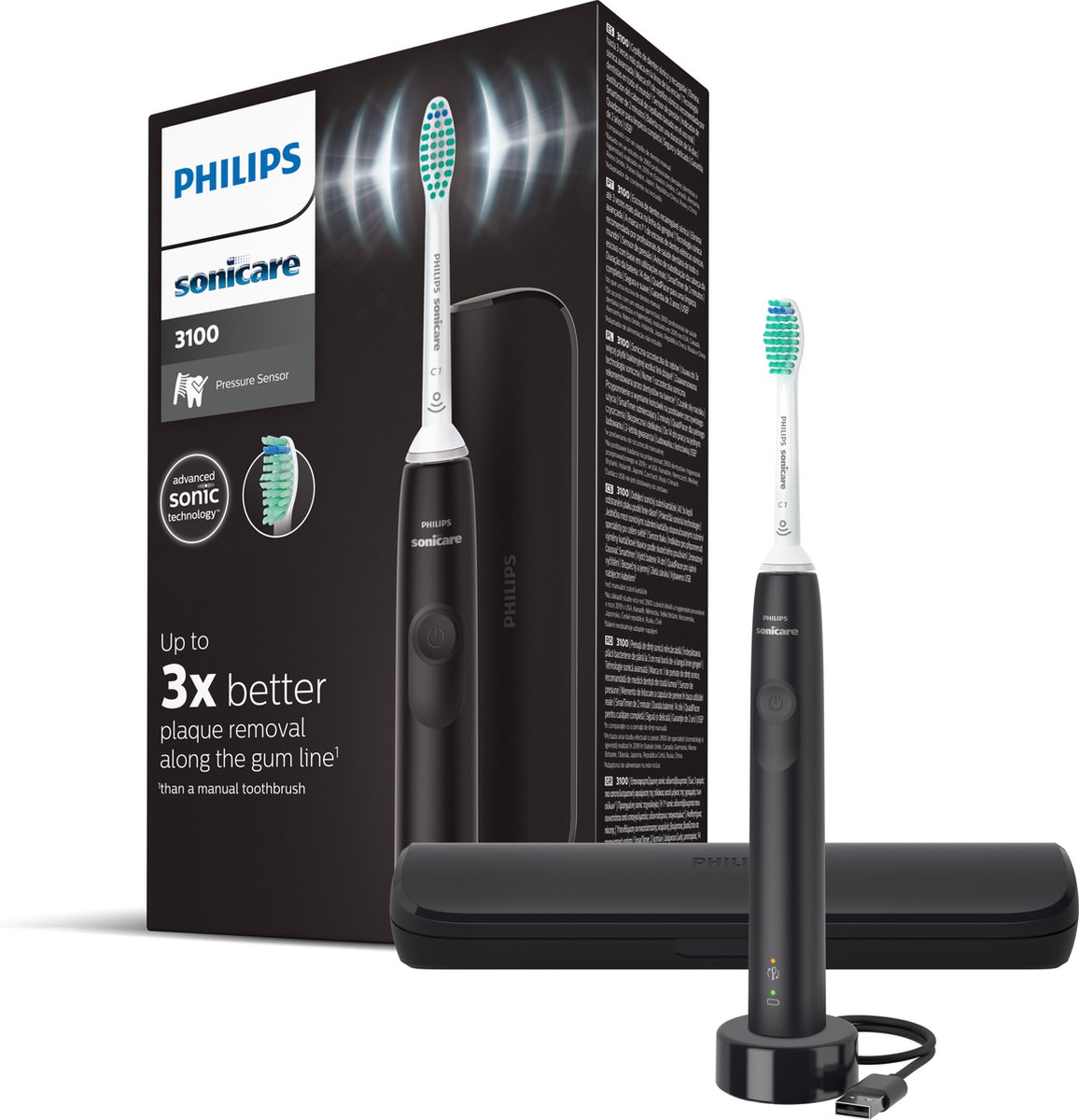 Wat vinden we goed aan de Philips Sonicare Series 3100 HX3673/14 elektrische tandenborstel