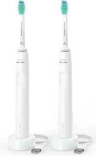 Philips Sonicare Series 3100 HX3675/13 Elektrische tandenborstel Duo Wit