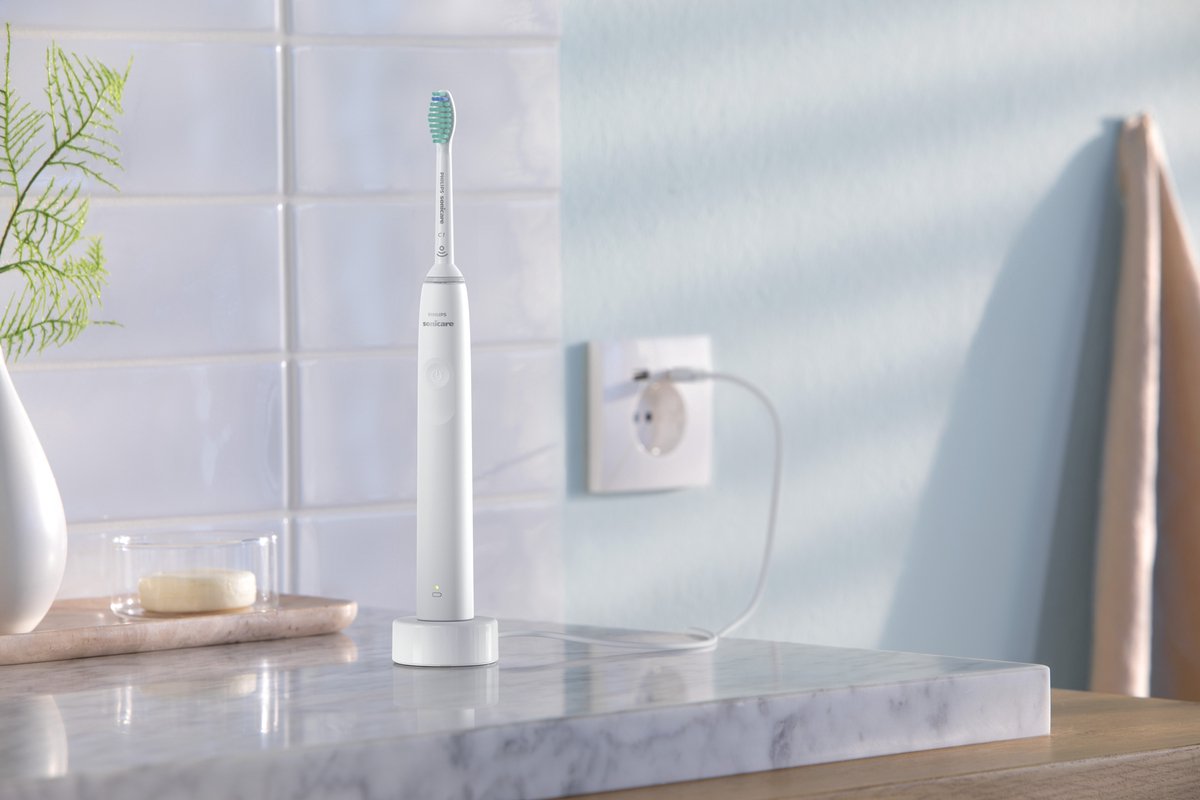 Philips Sonicare Series 3100 HX3675/13 Elektrische tandenborstel Duo Wit