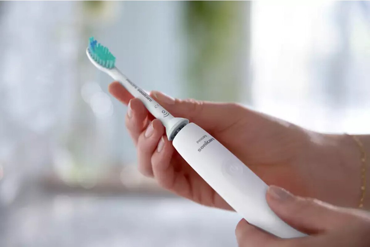 Philips Sonicare Series 3100 HX3675/13 Elektrische tandenborstel Duo Wit