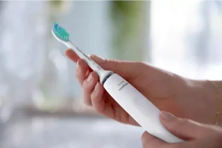 Philips Sonicare Series 3100 HX3675/13 Elektrische tandenborstel Duo Wit