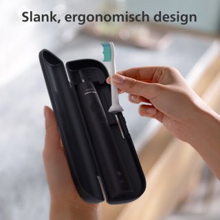 Philips Sonicare Series 3100 HX3675/15 Duopack Zwart & Roze