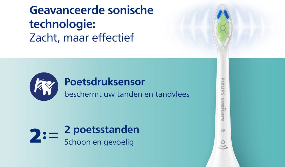 Philips Sonicare Series 4100 HX3681/54 Zwarte Elektrische Tandenborstel