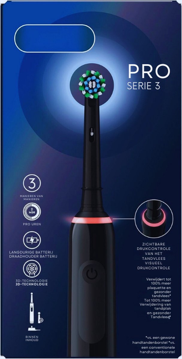 Pro Series 3 Elektrische Tandenborstel Zwart