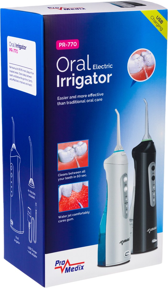 Promedix PR-770 draadloze waterflosser