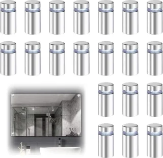 QPFO Schroefnagels afstandhouders RVS 20 stuks