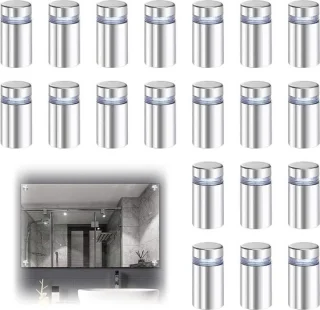 QPFO Schroefnagels afstandhouders RVS 20 stuks