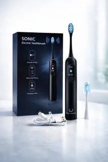 Right Station Sonic Elektrische Tandenborstel Oplaadbaar Midnight Black