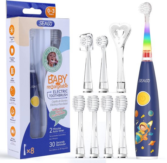 Seago Baby & Kind Elektrische Tandenborstel 0-48 maanden