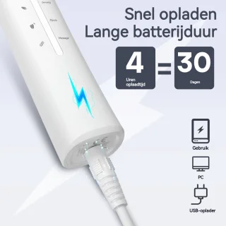 SEAGO Elektrische Tandenborstel Wit