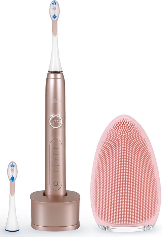 Silk'n Sonic Smile & Bright set tanden- en gezichtsborstel