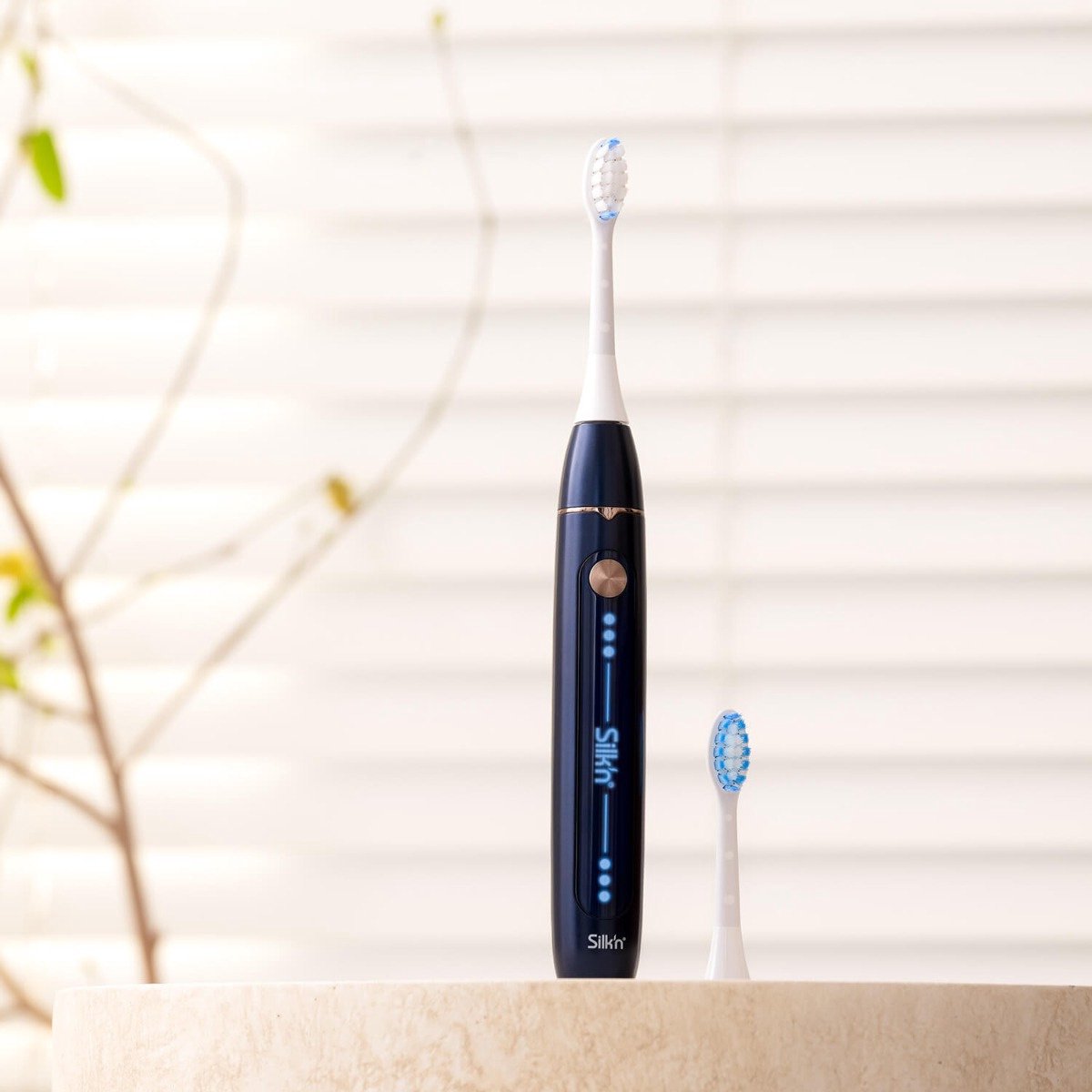 Silk'n SonicYou Elektrische Tandenborstel Geschenkset Donkerblauw