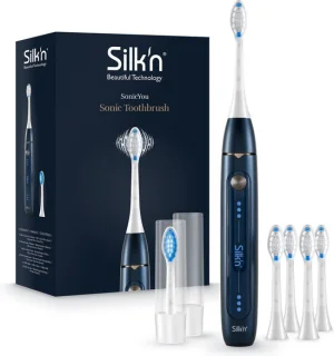 Silk'n SonicYou Elektrische Tandenborstel Geschenkset Donkerblauw