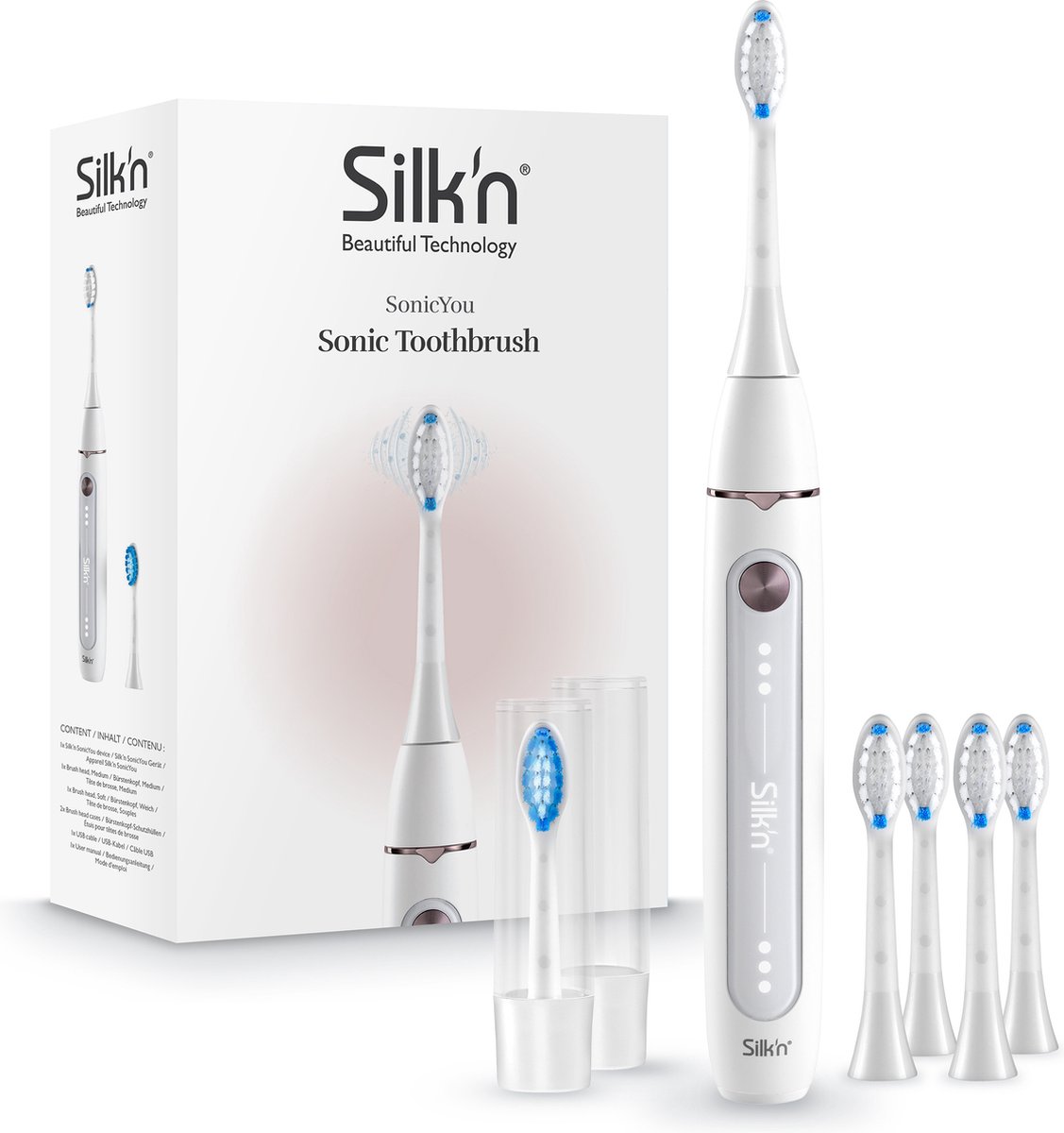 Silk'n SonicYou Elektrische Tandenborstel Geschenkset Wit
