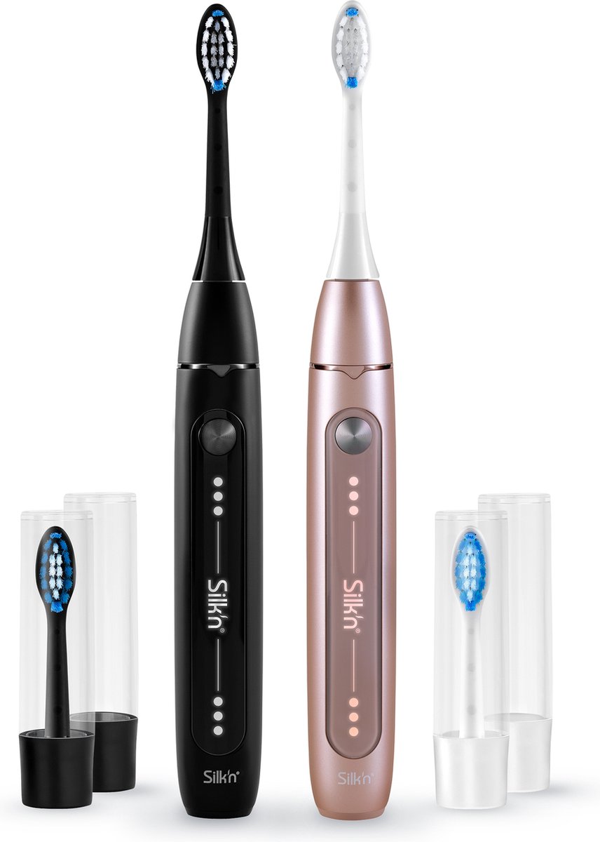Silk'n SonicYou Elektrische Tandenborstels 2-pack Roze & Zwart