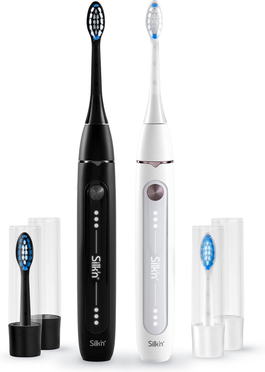 Silk'n SonicYou Elektrische Tandenborstels 2-pack Wit & Zwart