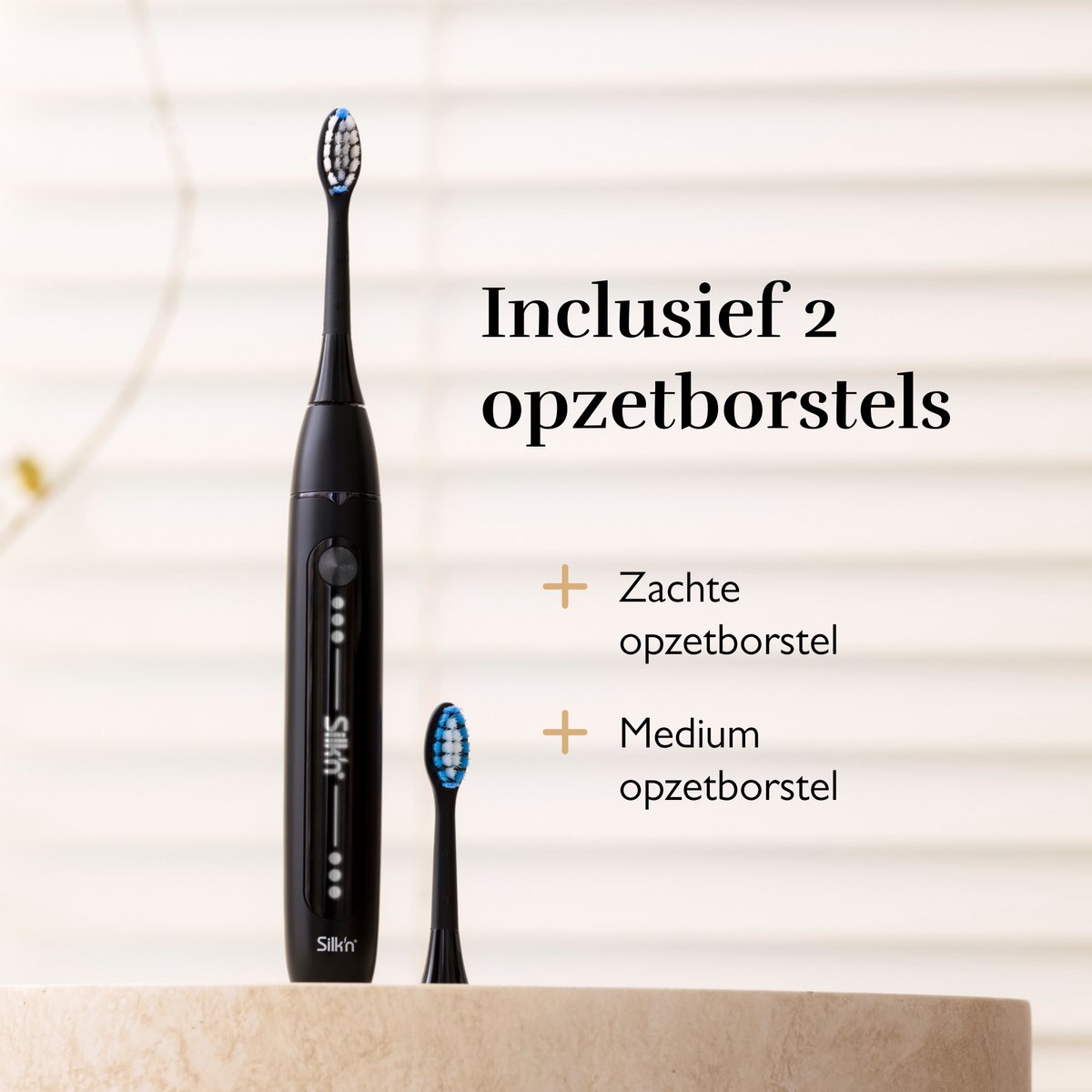 Silk'n SonicYou Elektrische Tandenborstels 2-pack Wit & Zwart