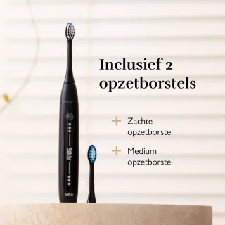 Silk'n SonicYou Elektrische Tandenborstels 2-pack Wit & Zwart