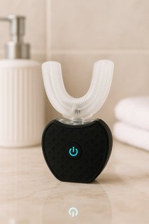 Smartbrush Elektrische Tandenborstel: eenvoud en effectiviteit in strak zwart