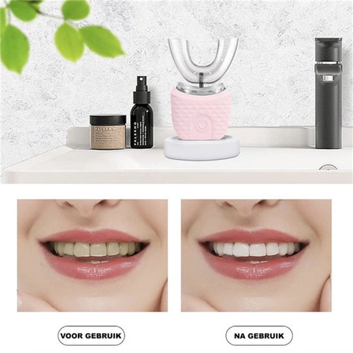 Smartbrush U-vormige Elektrische Tandenborstel