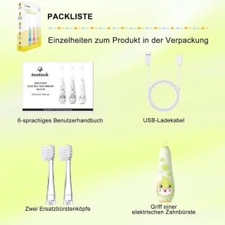 SmileMate Elektrische Tandenborstel voor Kinderen 1-6 Jaar