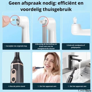 SmilePro Elektrische Tandenborstel Polijstset