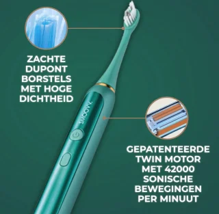 Smoovv Sense Elektrische Sonische Tandenborstel Groen