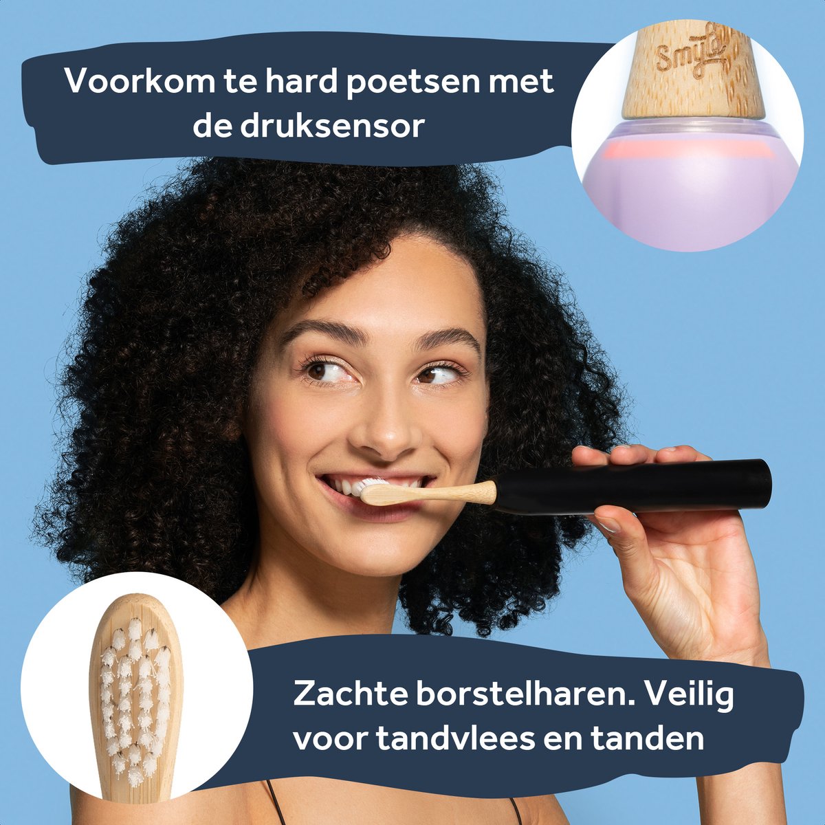 Smyle Elektrische Tandenborstel Sonisch Paars