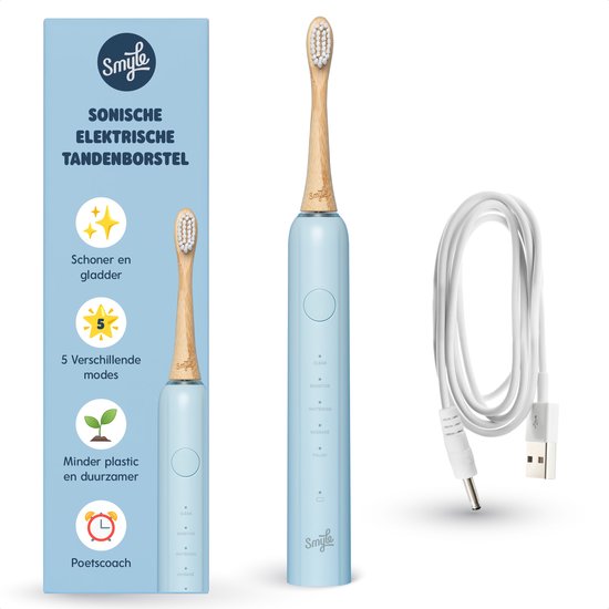 Smyle Sonische Elektrische Tandenborstel Blauw