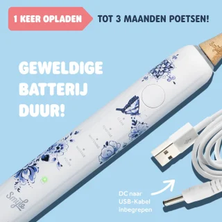 Smyle Sonische Elektrische Tandenborstel Delfstblauw