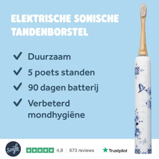 Smyle Sonische Elektrische Tandenborstel Delfstblauw