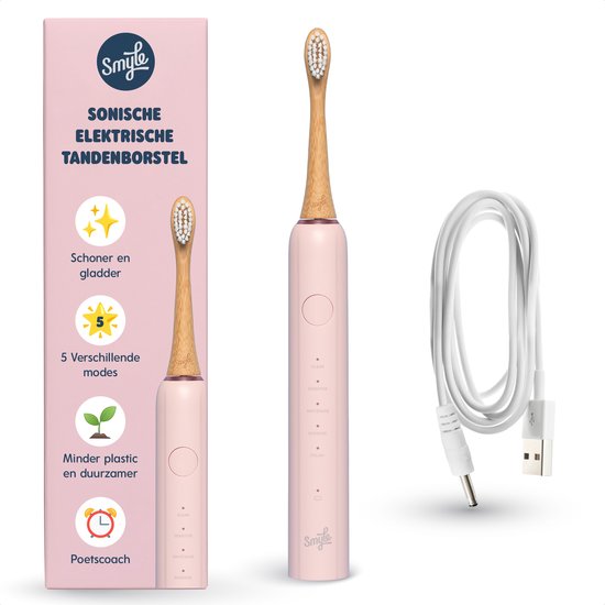 Smyle Sonische Elektrische Tandenborstel Rose