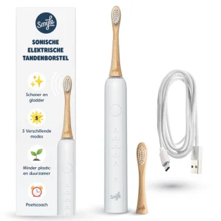 Smyle sonische elektrische tandenborstel wit