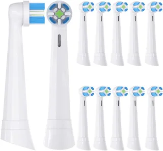 SnelShoppen 12-pack iO tandenborstelkoppen voor Ultimate Clean elektrische tandenborstel - wit, m