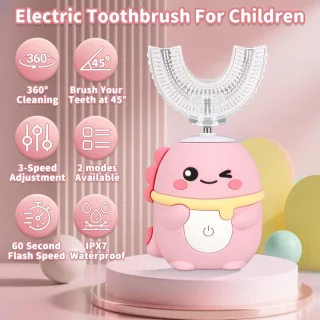 SnelShoppen 360º ultrasoon elektrische kindertandenborstel