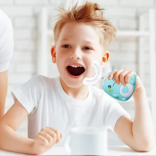 SnelShoppen Dinobrush auto-sonische tandenborstel voor kinderen